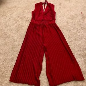 Deep Red Jumpsuit!